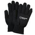 Black Knit Gloves